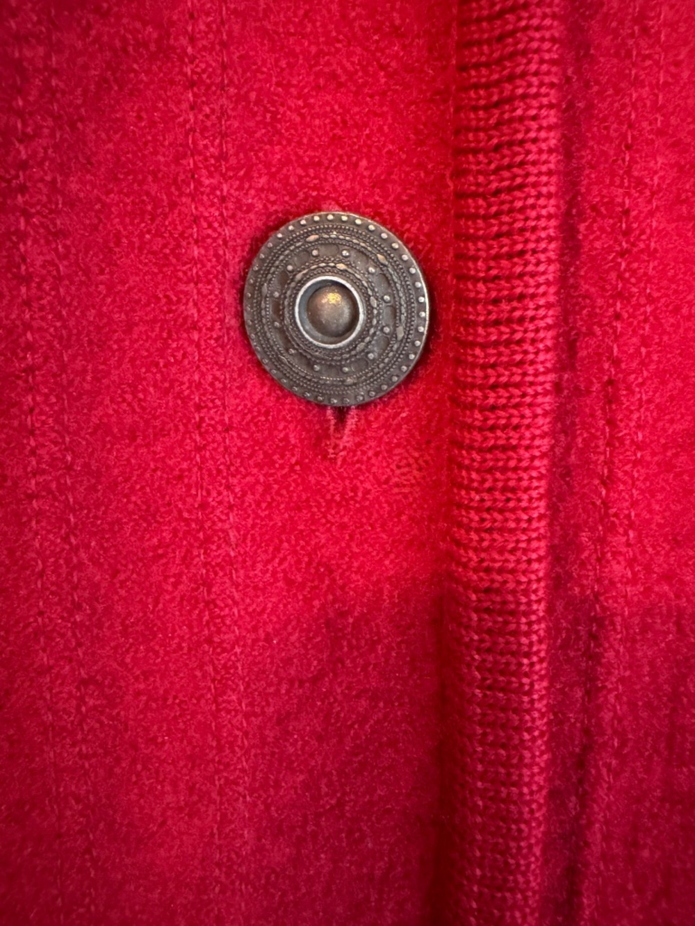Vintage GEIGER of Austria Boiled Wool Jacket Blazer Sz 42 - Picture 2 of 11